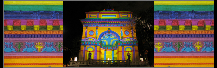 Acquario Romano, Prove di Colore